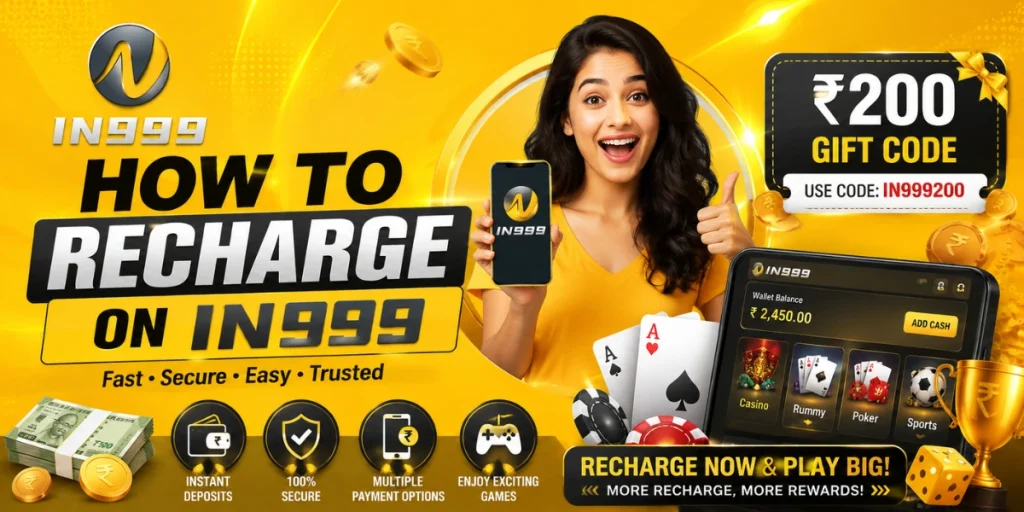 How to Recharge on In999
