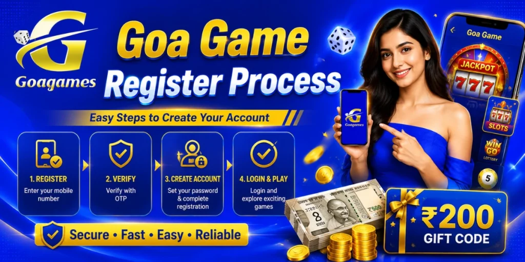 Goa Game Register Process
